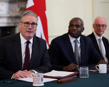 Keir Starmer Leads Government Session As Growing Tensions Following Resignation of Top Aide